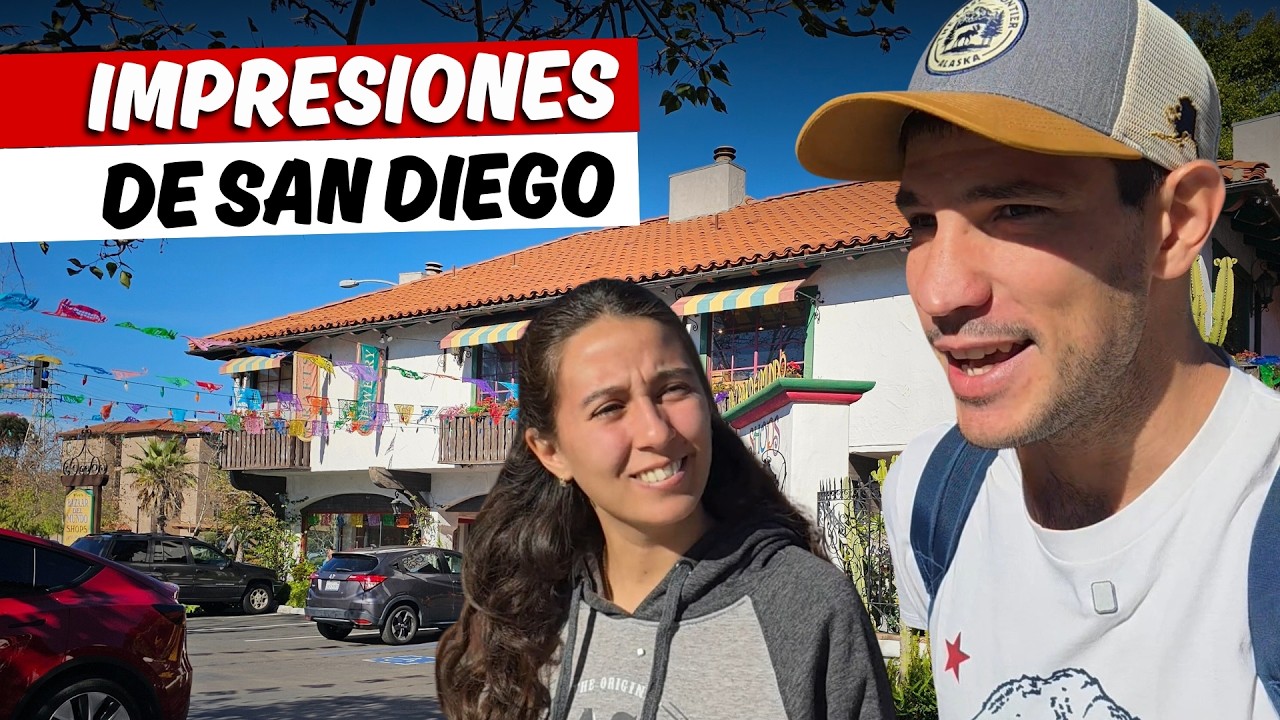 ❌️ NO LA IMAGINAMOS ASÍ 👉🏽 Nos SORPRENDEMOS al recorrer San Diego | E2T8