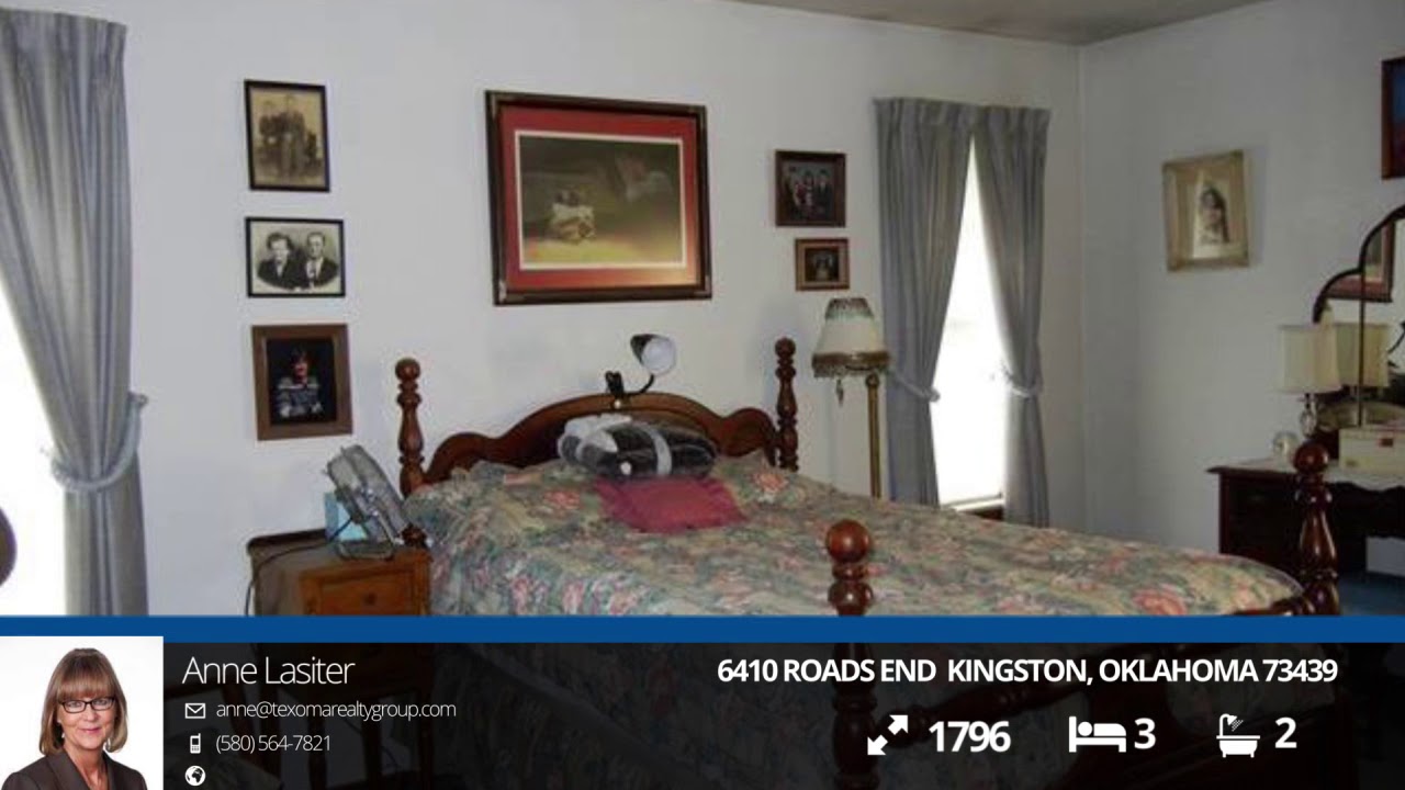 6410 Roads End  Kingston, Oklahoma 73439 | Anne Lasiter | Top Real Estate Agent