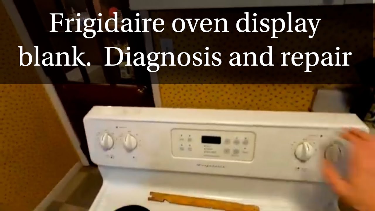 Дисплей для диагностики и ремонта плиты Frigidaire