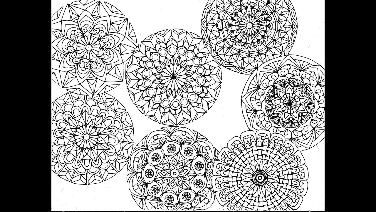7 Little Mandalas  ║ Tiffany Lovering