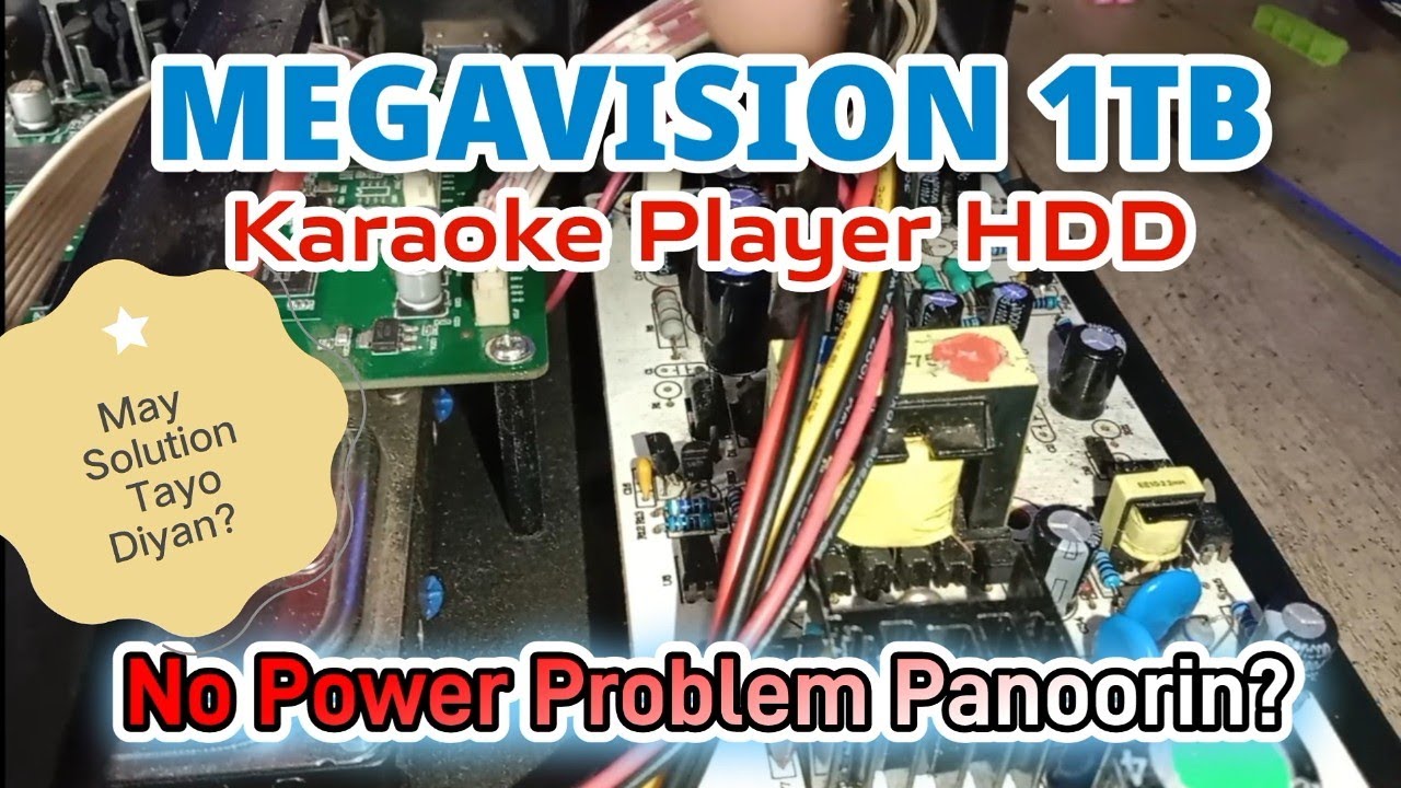 Megavision 1TB No Power No Parts Avail Kaya Gawan Nalang ng Paraan? #share #repair #megavision