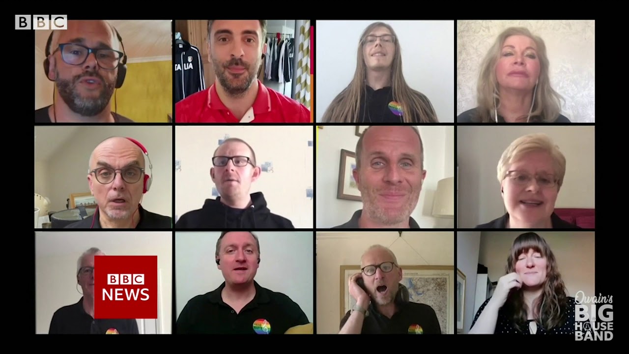 BBC News Countdown: Owain’s Big House Band - 23rd April 2020