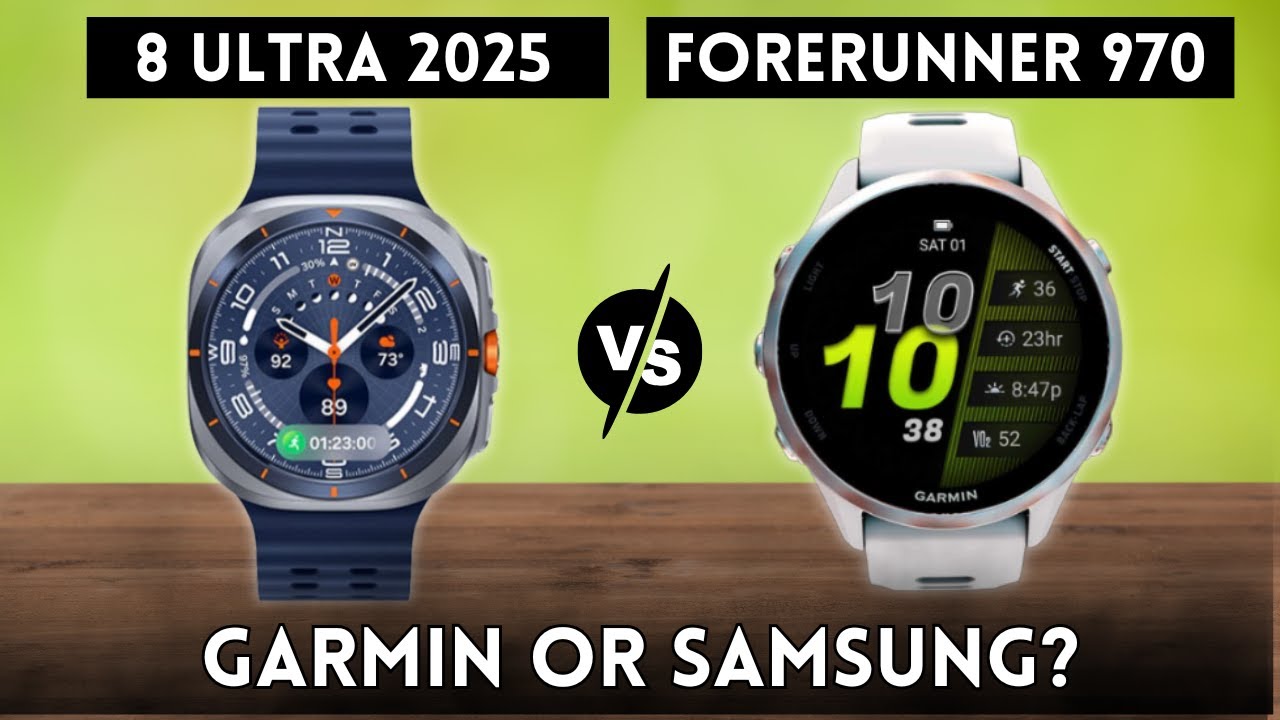 Samsung Galaxy Watch Ultra 2025 VS Garmin Forerunner 970