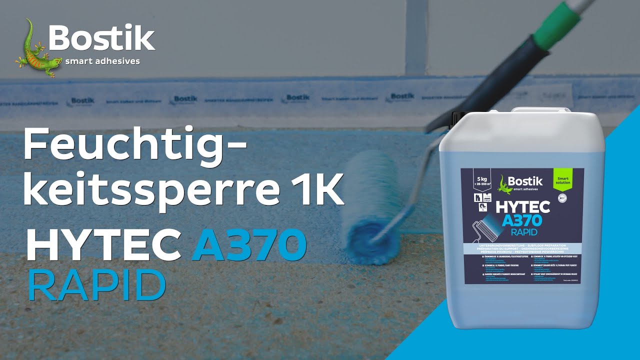 Bostik Untergrundvorbereitung. Nachhaltige wasserbasierte Feuchtigkeitssperren