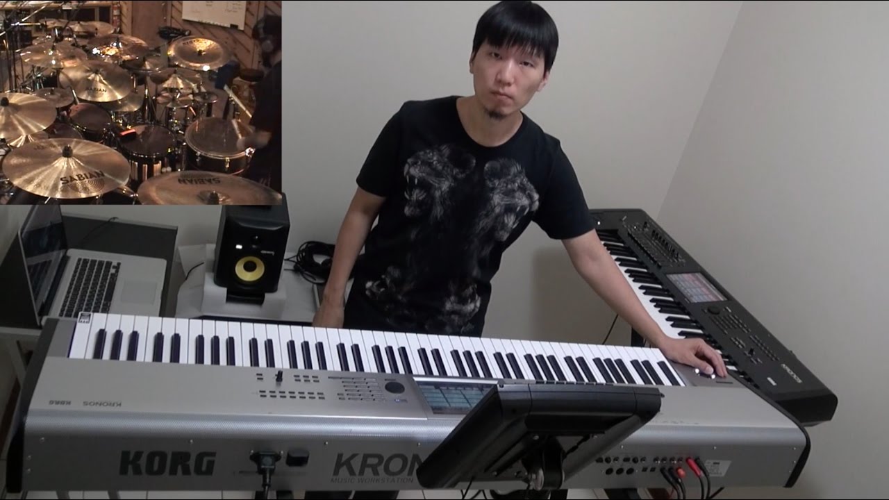 Dream Theater - The Shattered Fortress keyboard cover by Junghwan Kim jamming with Mike Portnoy
