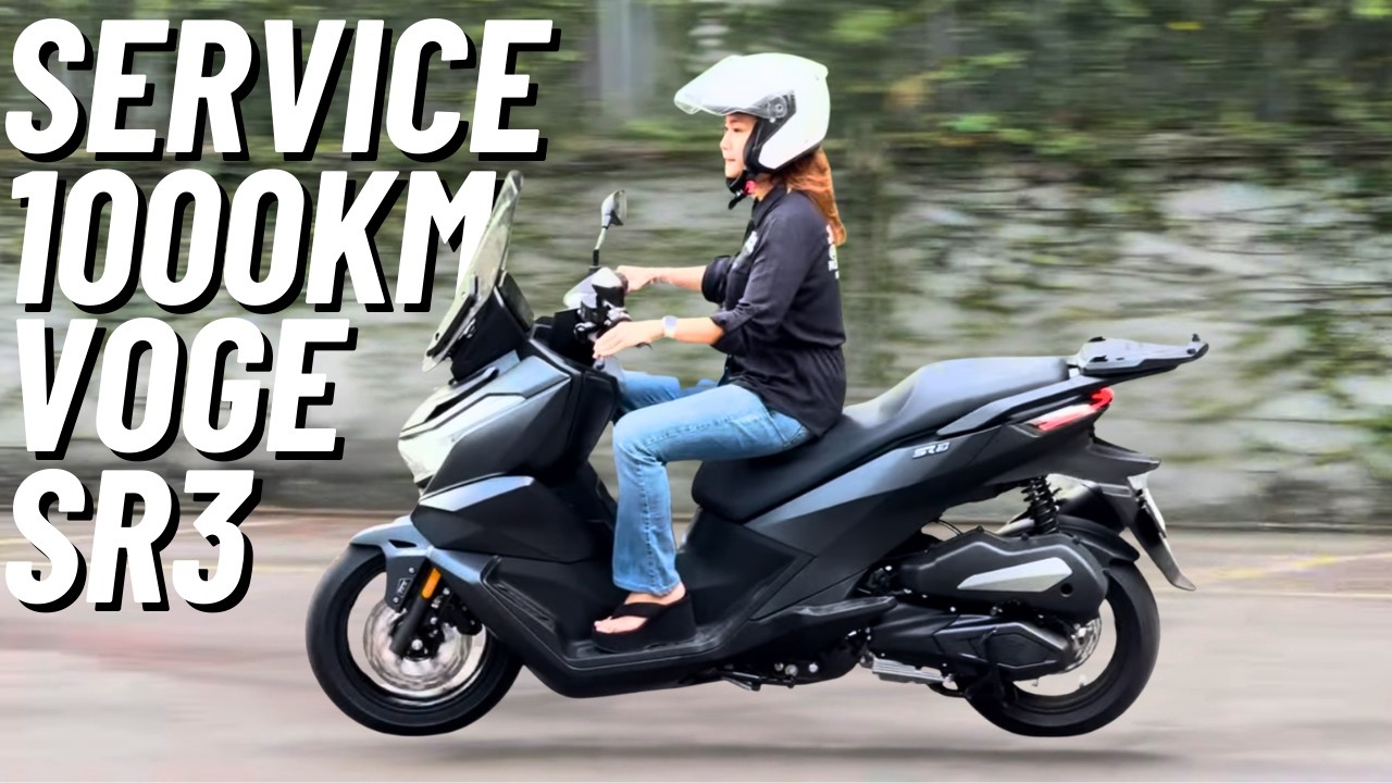 Berapa Harga Service 1000km? Isu Coolant Voge SR3 Terjawab! Terima Kasih 30K Subscriber!
