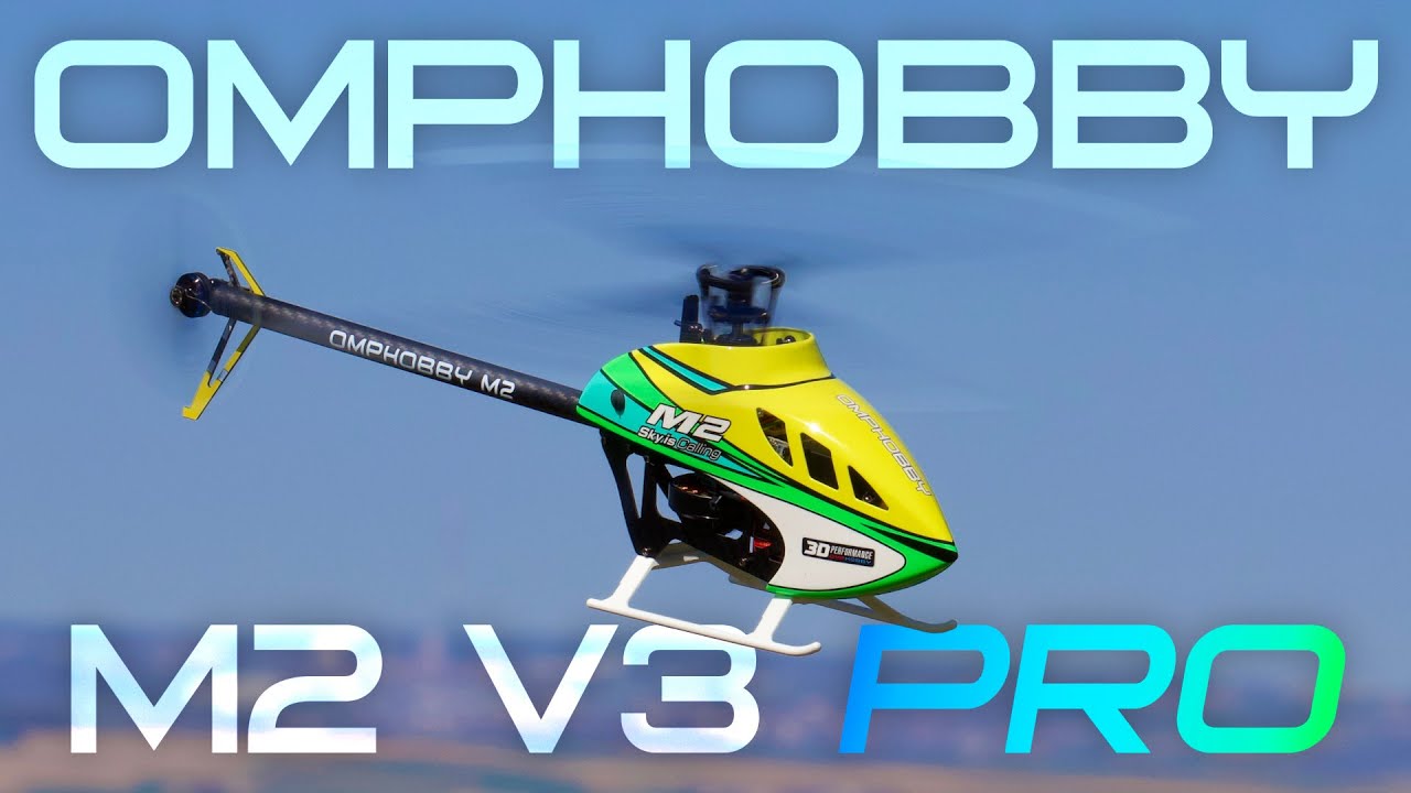 OMPHOBBY M2 V3 PRO | Viper Yellow | Low RPM 3D