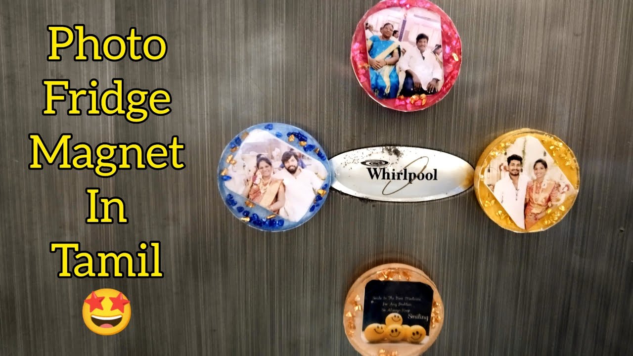 How to : epoxy resin fridge magnets tutorial in Tamil 🤩|step by step tutorial for beginners|CWF