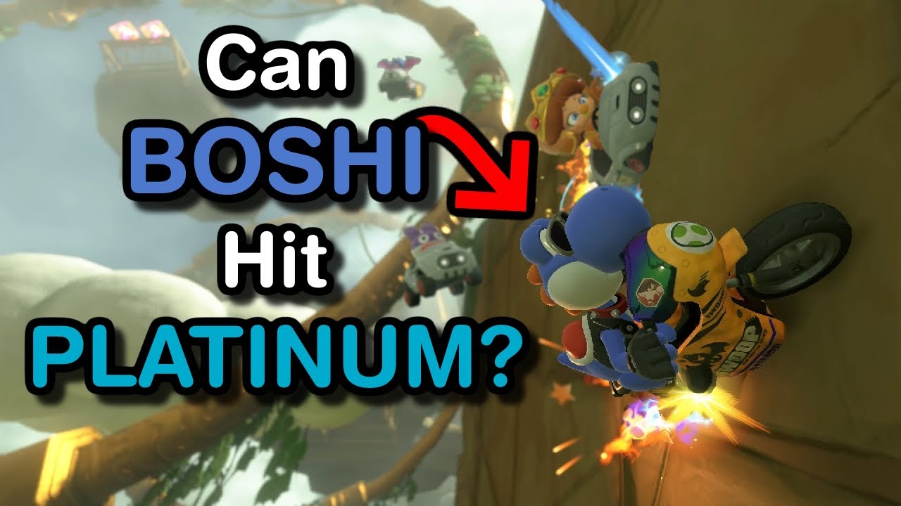 Сможет ли Йоши выжить в рейтинговой игре Mario Kart World? | Boshi — платиновый