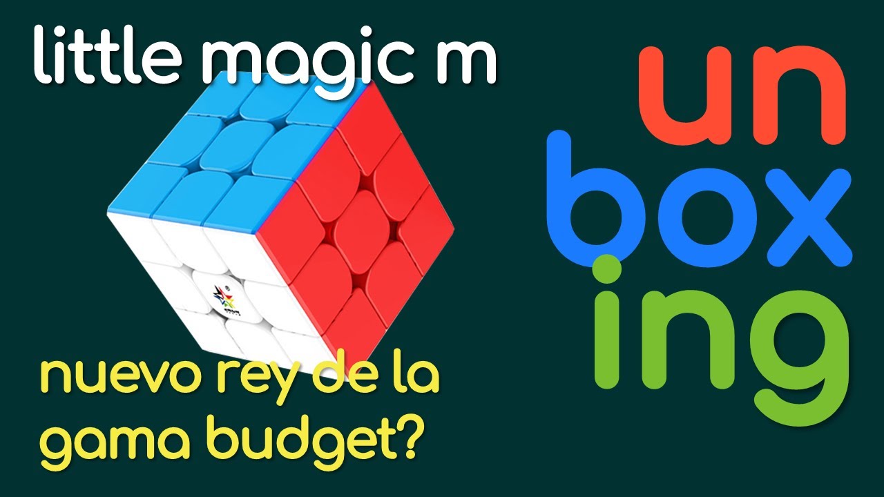 UNBOXING YUXIN LITTLE MAGIC 3x3 M | ¿UN GRAN CUBO DE GAMA BAJA? | RUBIK