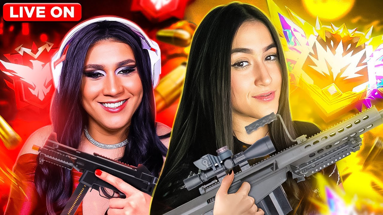 DUOZINHO COM A TRYNIX @nytrixlives  💞 LIVE FREE FIRE AO VIVO 🔥💞