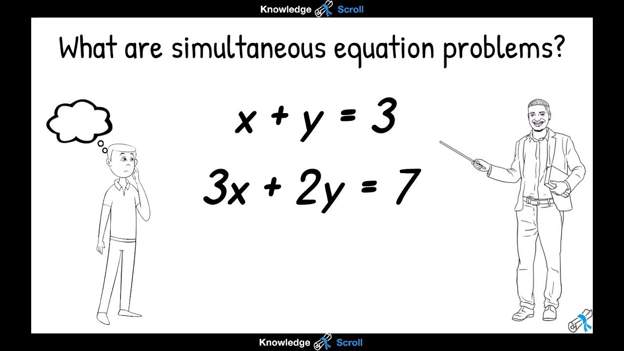 Solving Simultaneous Equations - Elimination Method