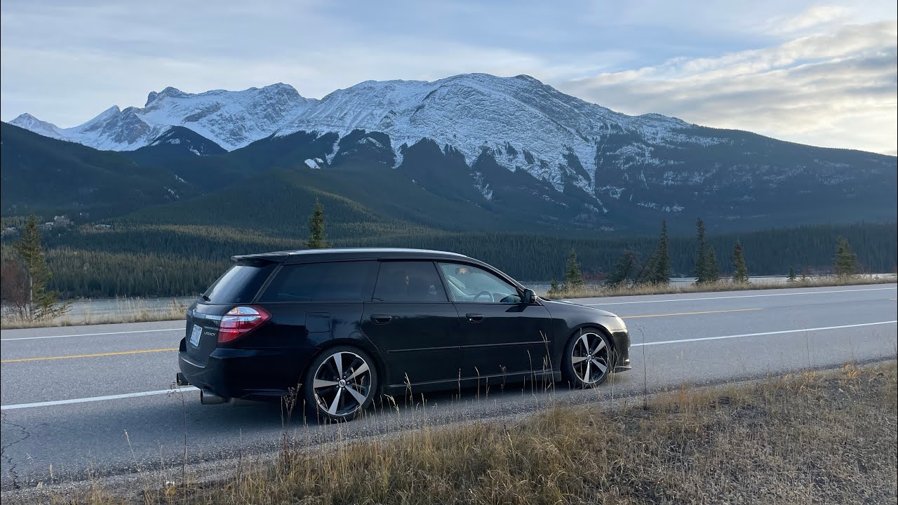 Camping out of my Legacy GT and shredding back roads