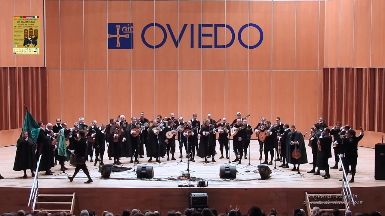 17.- Tuna Antigua de la Universidad de Oviedo  XXII CERTAMEN DE CUARENTUNAS, OVIEDO 2018