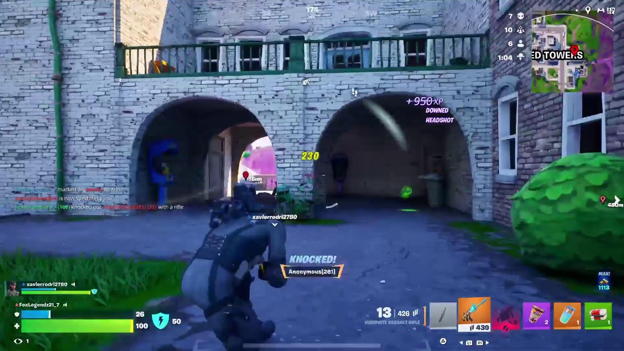 Fortnite with 