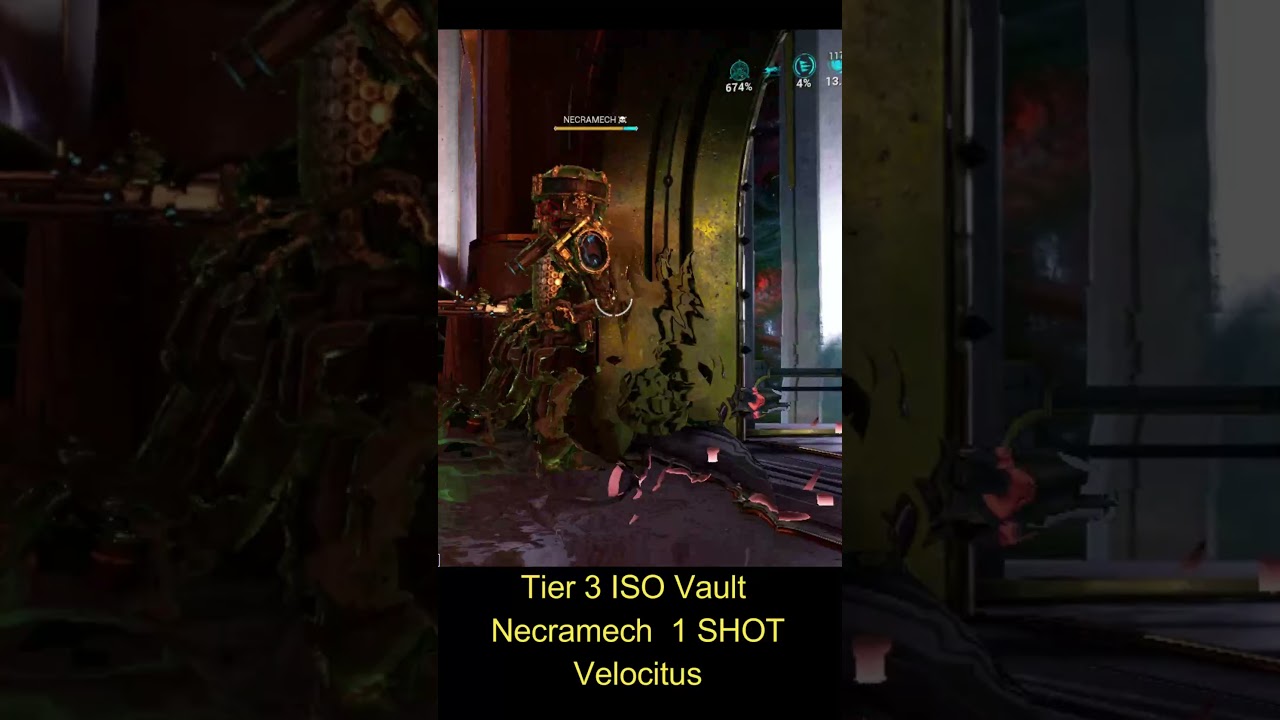 1 shot Necramech #shorts