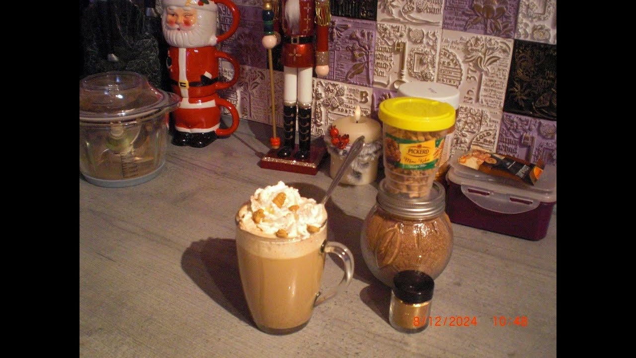 weihnachtlicher Cappuccino aus wenigen Zutaten selbst gemacht