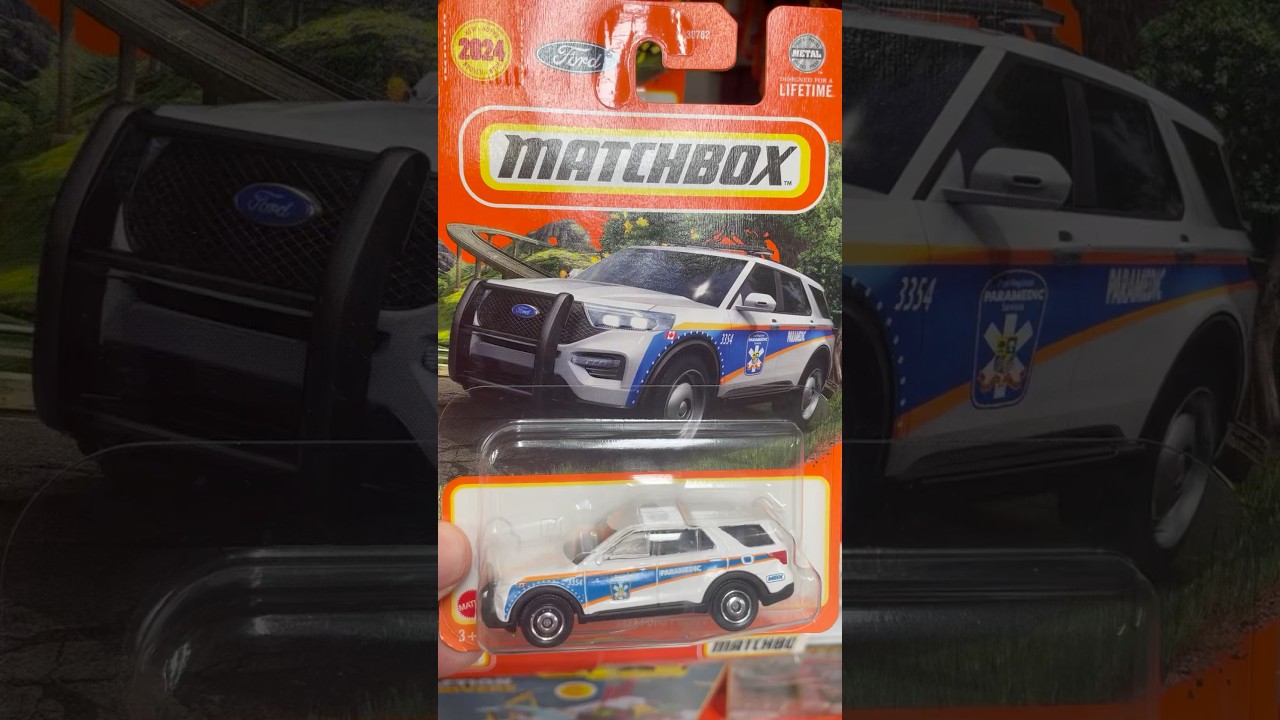Matchbox 2023 Ford Police Interceptor Utility ( Ford Explorer)