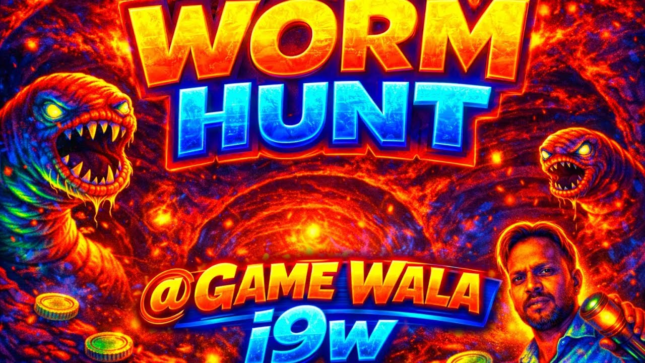 आग उगलता वर्म मॉन्स्टर 🐍🔥#wormhunt#wormhuntgame#trending viral video