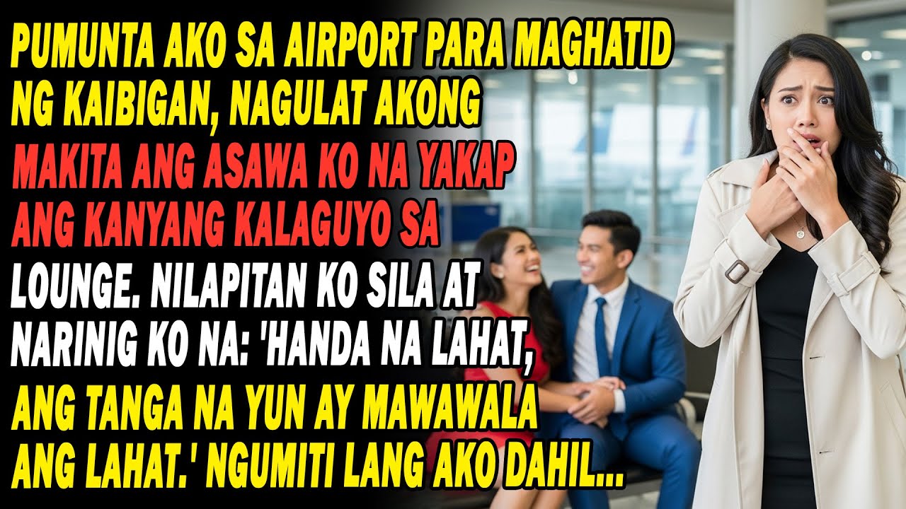 Nagulat Ako Nang Makita Ang Asawa Ko Sa Airport Lounge Kasama Ang Kanyang Kalaguyo.Ang Usapan Nila..