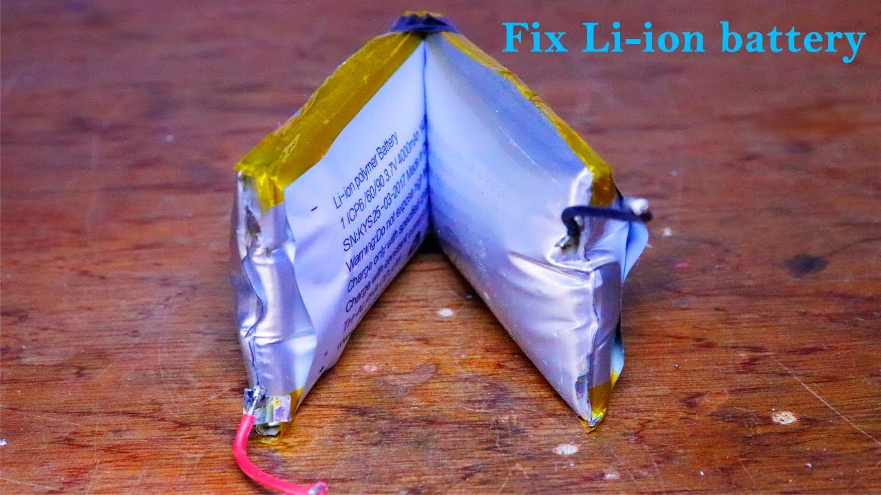 Fix Li ion Polymer Battery 3 7v 4000mAH