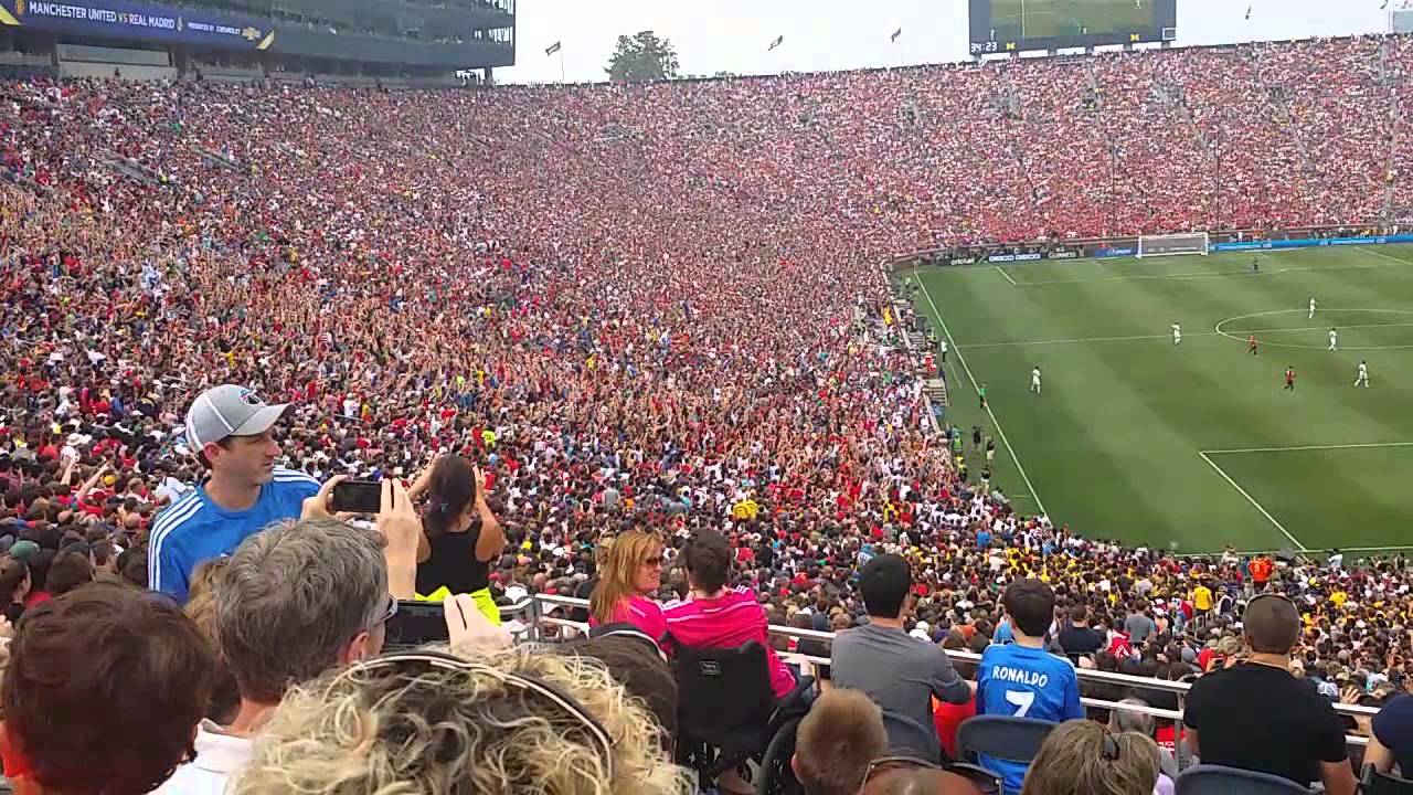 Man United vs. Real Madrid - Michigan Stadium