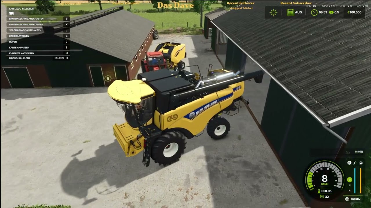 LS 25 Map Diepholz und wir versuchen uns als Landwirt