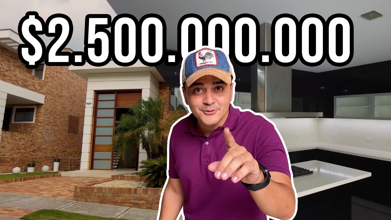 CASA DE LUJO EN 2500 MILLONES EN BUCARAMANGA
