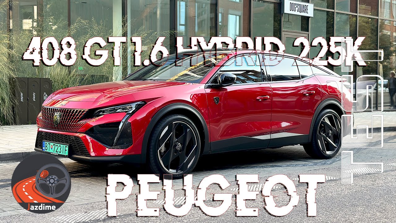 TEST: Peugeot 408 GT 1.6 Hybrid 225k _ 2023