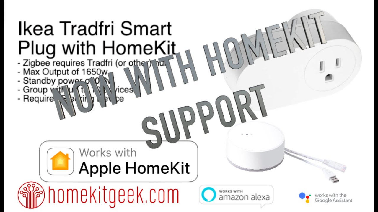 IKEA Tradfri Smart Plug - NOW WITH HOMEKIT!