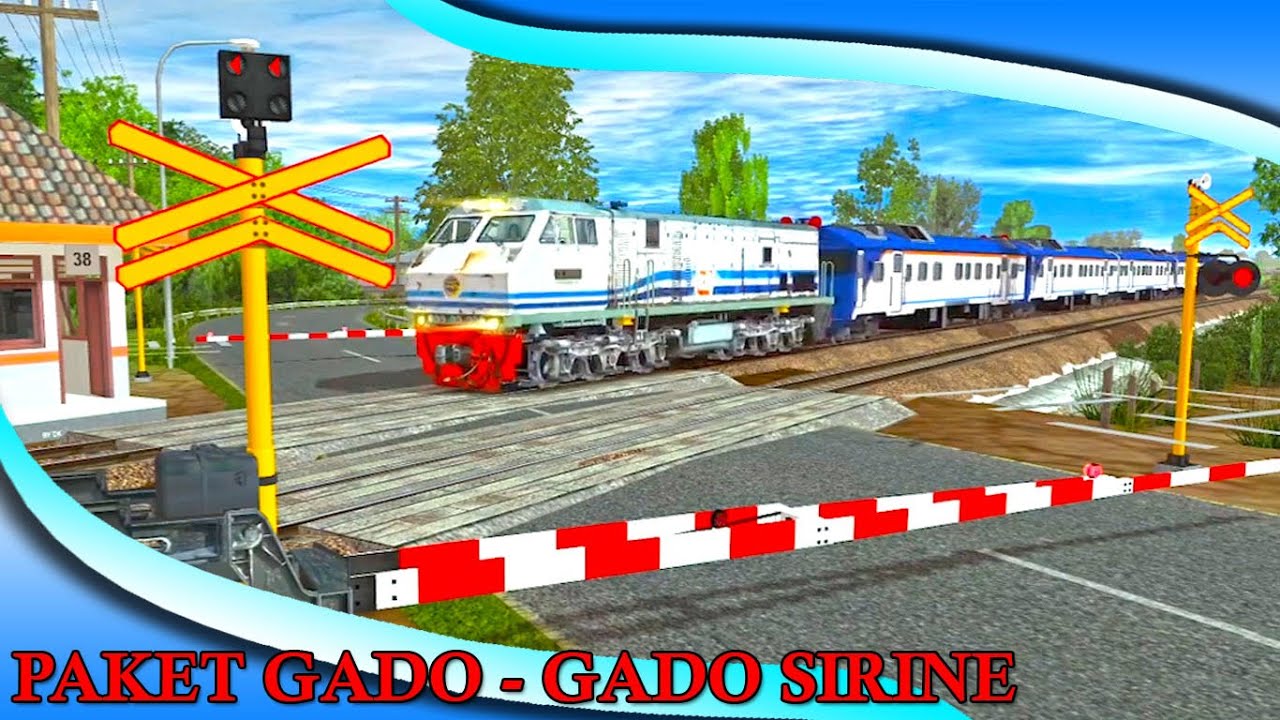 Aneka Sirine Perlintasan Kereta Api Video 2021 Part 1 - Kompilasi Perlintasan Kereta Api Eps 174
