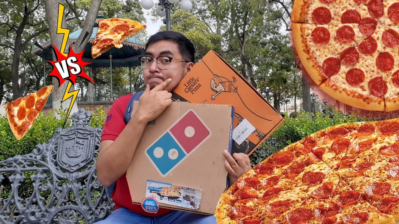 ¿Qué Pizza Es Mejor? Dominos vs Little Caesars 🍕