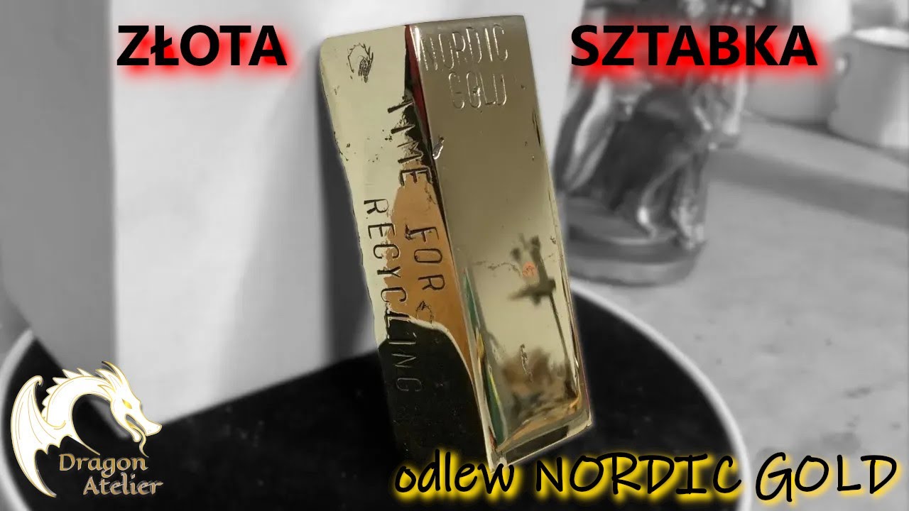 Odlewanie własnego bogactwa z pomocą Nordic Gold &mdash; Wykonanie pięknie wypolerowanej sztabki