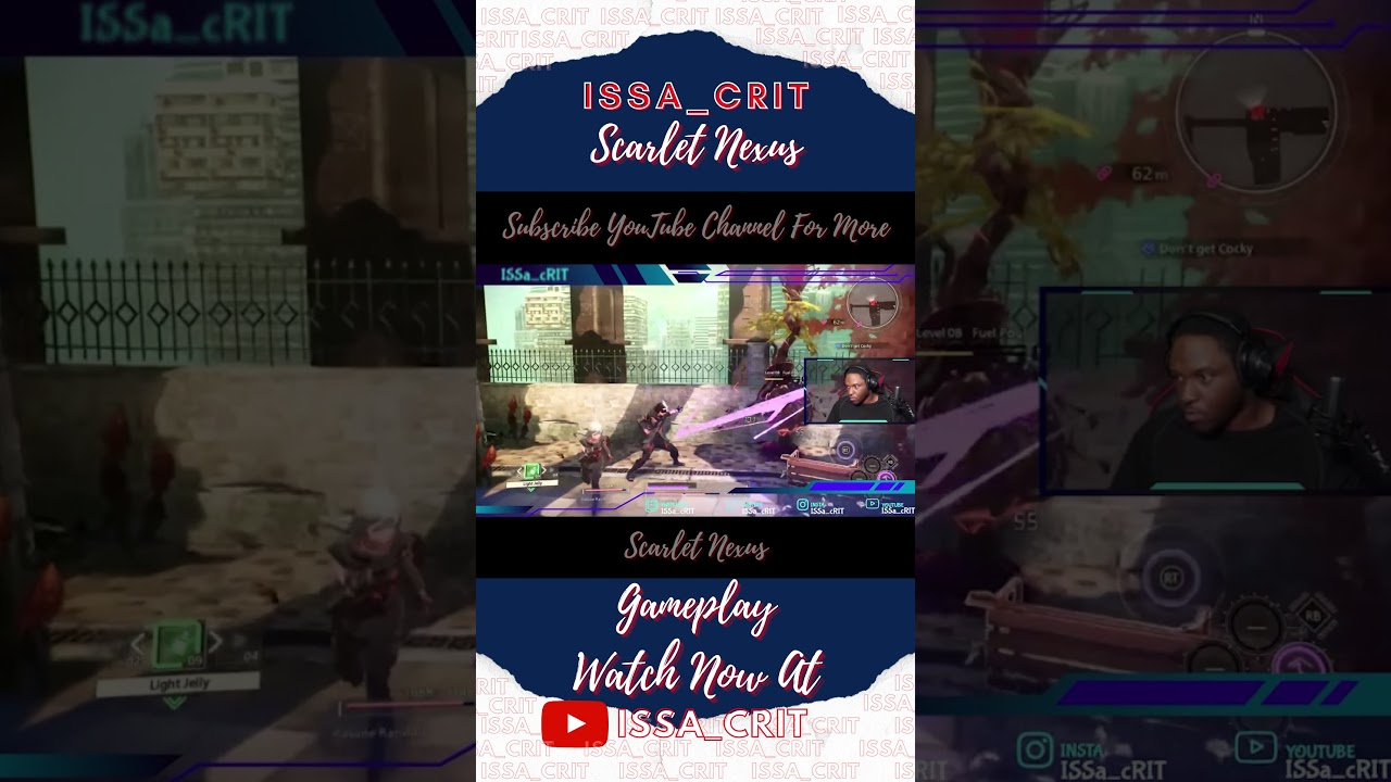 SCARLET NEXUS | Gameplay Shorts # 05 | ISSa_cRIT PLAYS | 