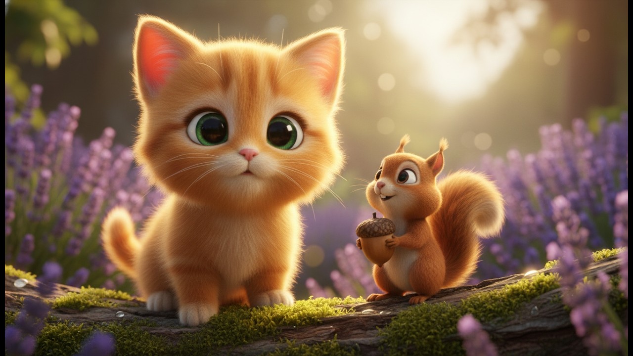 Cat Story: Pipkin’s Brave Rescue - Journey into the Dark Forest