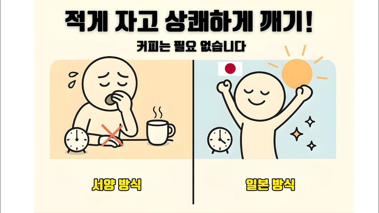 커피 없이도 깊은 잠을 잘 수 있도록 조용히 도와주는 일본인의 수면 습관 7가지