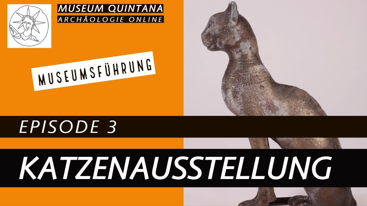 Bastet, Katzenmumien und die Katzen bei den Römern | Museumsführung: Katzenausstellung #3