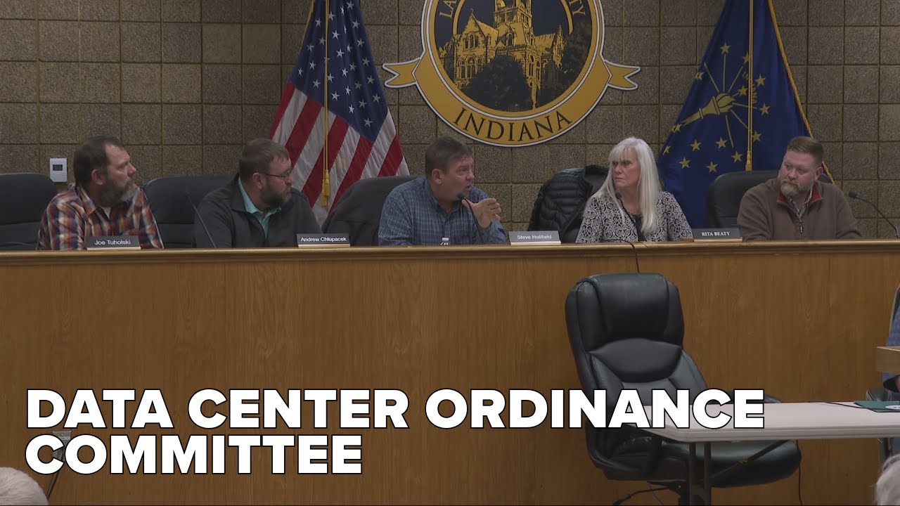 Local county forms data center ordinance committee