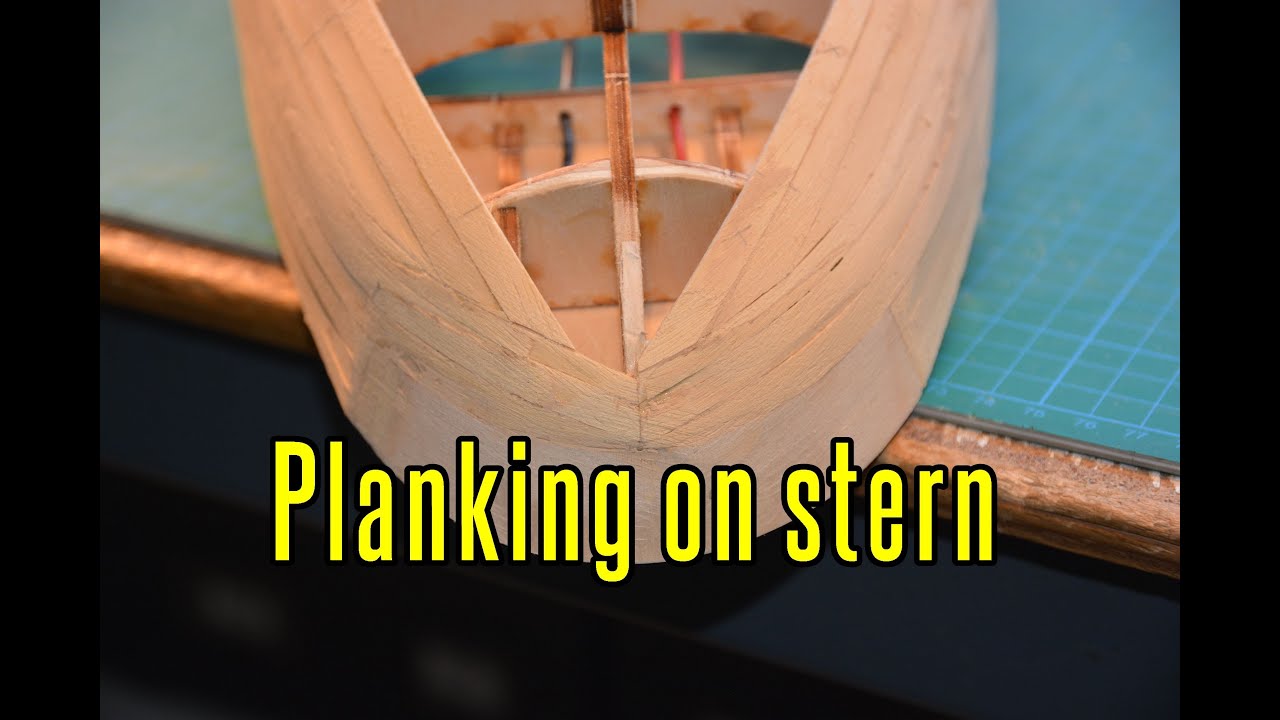 Nordkap 476 - part 10 Planking On Stern