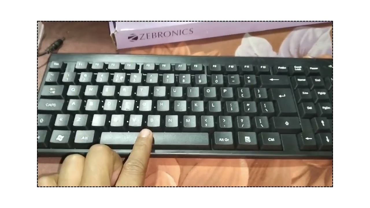 Zebroniocs Companion 105 Wireless keyboard & Mouse #zebronics #companion #setup  #useful #facts