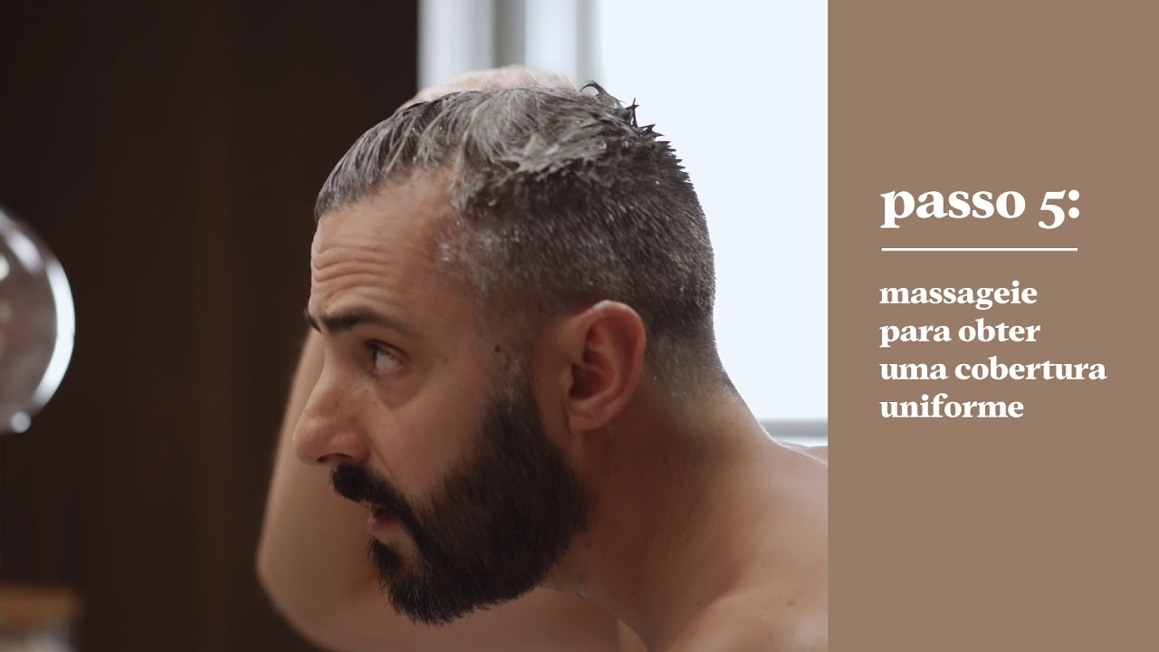 Como aplicar Just For Men Grecin 5 Shampoo Color