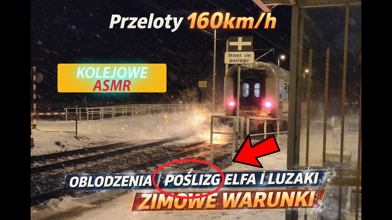 Przeloty 160 km/h w zimowych warunkach ❄️ | Oblodzenia, poślizg ELFa i luźaki NOŚNE rp1