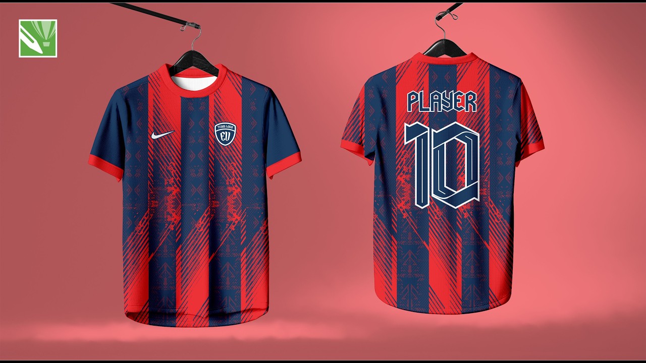 Free Jersey Mockup CorelDraw | Mockup Jersey Gantung Cdr