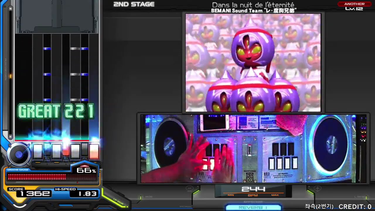 [AC] IIDX 28 BISTROVER - Dans la nuit de l'éternité SPA 正規 [HARD] (Dans la nuit de l'eternite SPA)