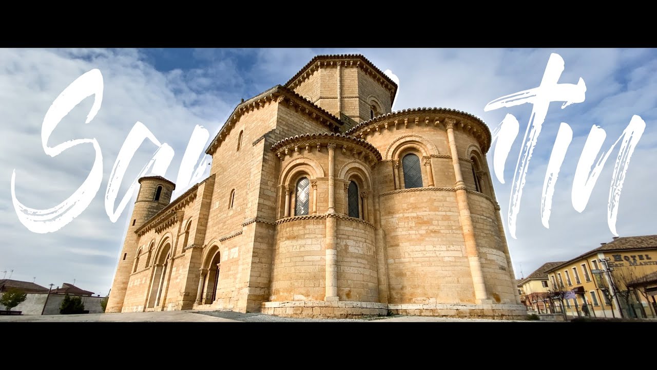 Iglesia de San Martín de Tours, Frómista. The Church of San Martín, Frómista, Spain [4K 60 FPS]
