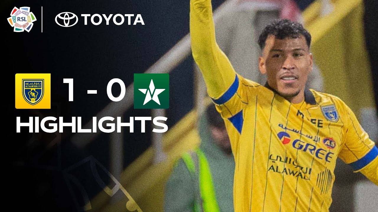 Roger Martinez fires Al Taawoun to 9/11 wins in 2025/26 🐺 | Powered by Toyota