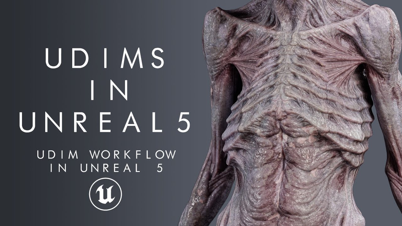 HOW to Make UDIMS for UNREAL ENGINE