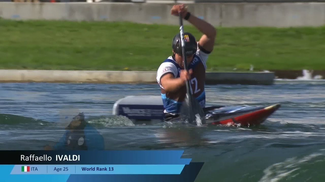 Rafaello Ivaldi Italy Final / 2023 ICF Canoe-Kayak Slalom World Cup Vaires Sur Marne Paris France