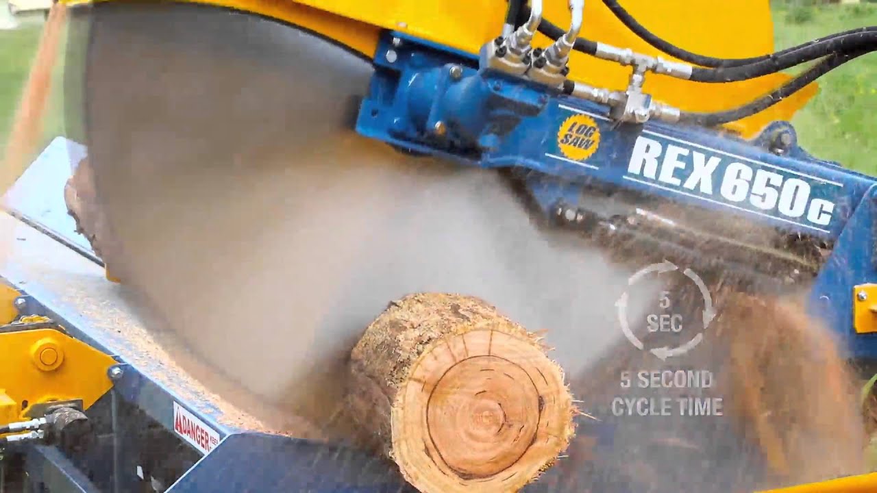 Rex Log Saw 650C - Designed and built in Australia by Whitlands Engineering