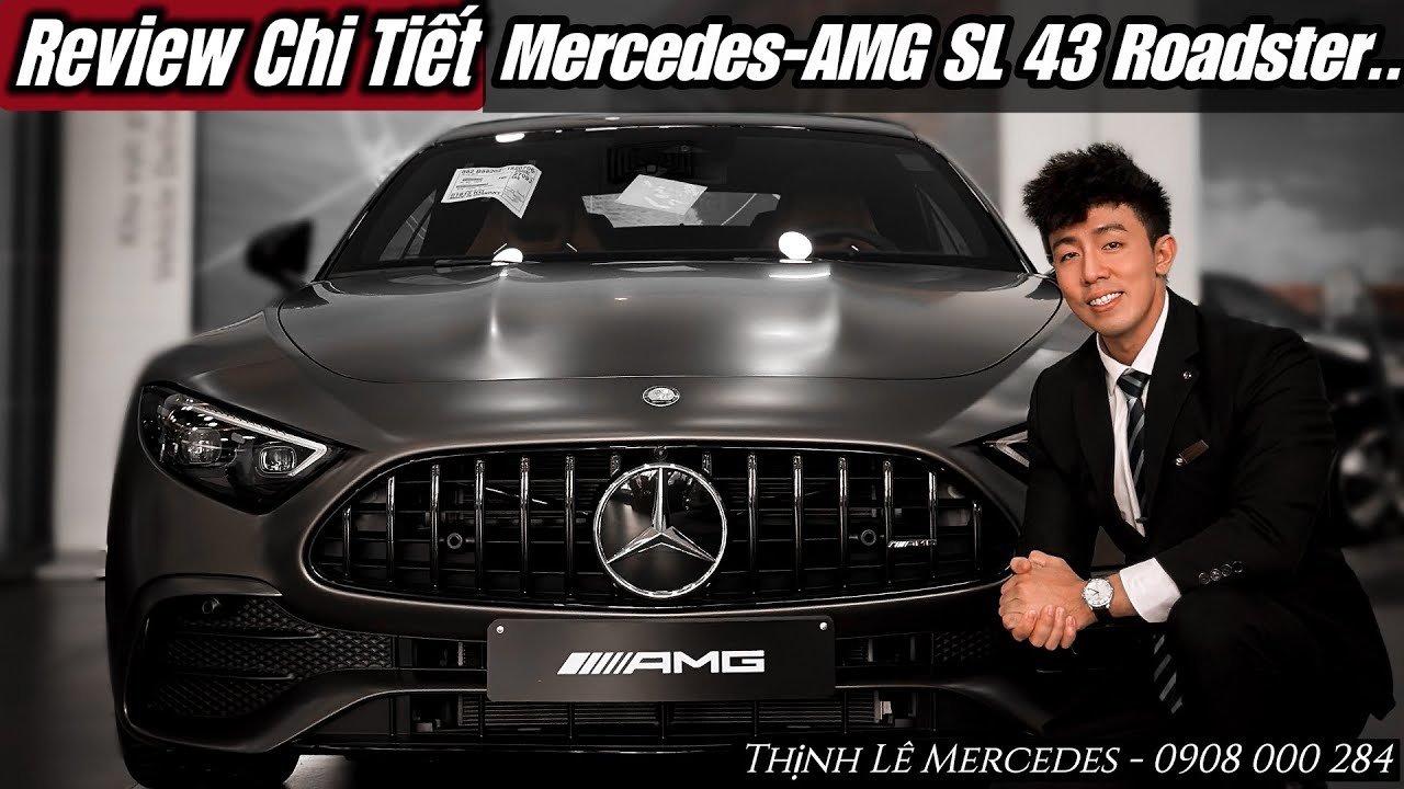 Review Siêu Phẩm Mui Trần Thể Thao Mercedes SL 43 2024 | Màu Cực Đẹp | Thịnh Lê Mercedes
